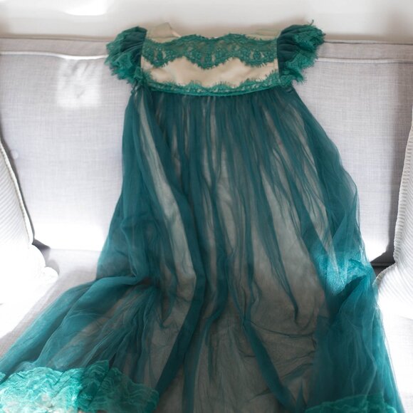 Trish Scully Green Dress (size 14 runs small) - Picture 2 of 5